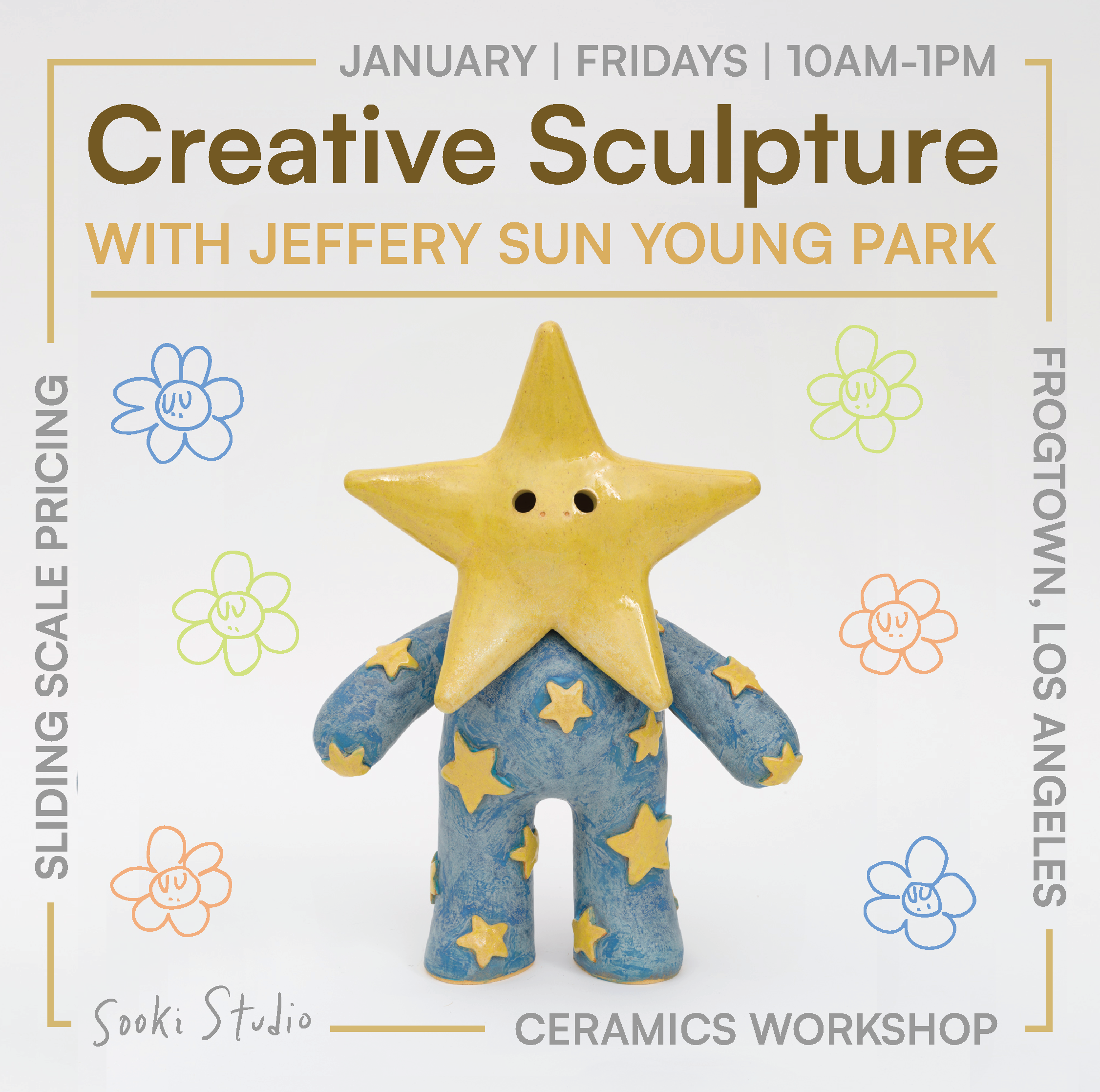 Creative Sculpture with Jeffery Sun Young Park - January Creative Sculpture with Jeffery Sun Young Park - January