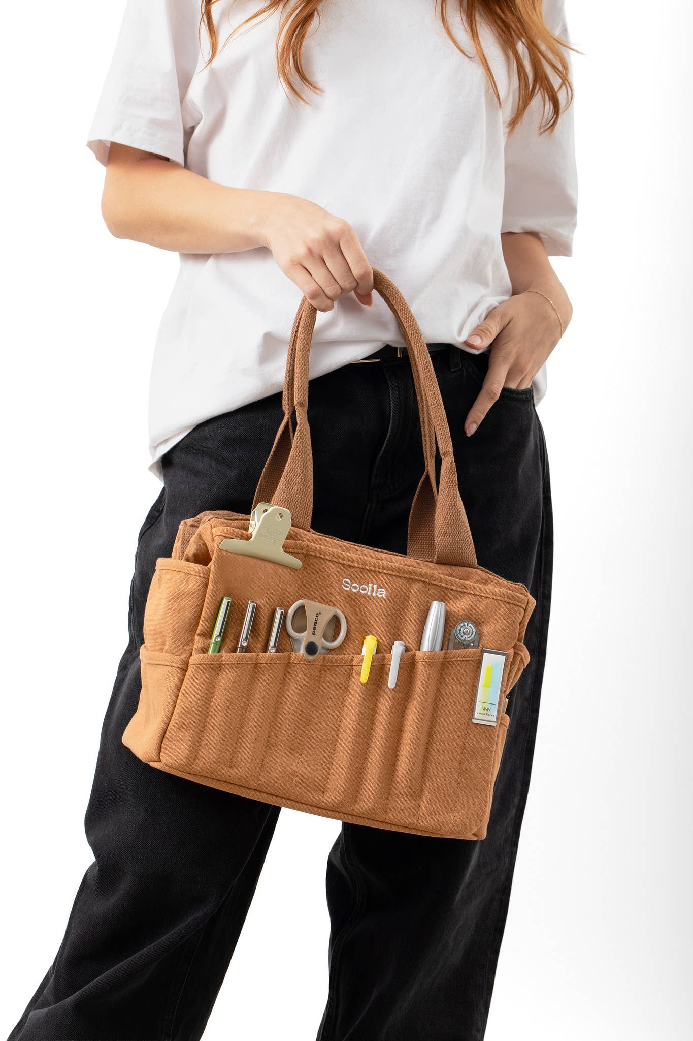 Soolla Studio Bag, Cinnamon, Pottery Tool Bag