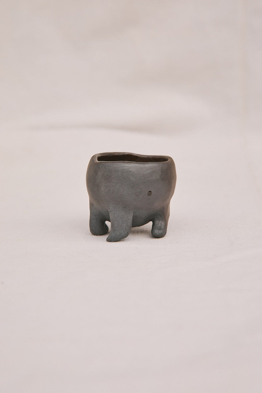 Black Bowl - Tiny With Legs