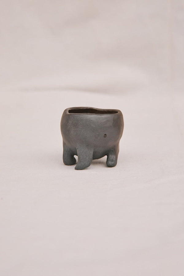 Black Bowl - Tiny With Legs