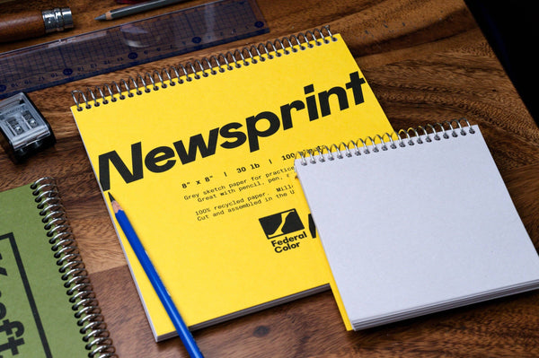 Newsprint Notebook