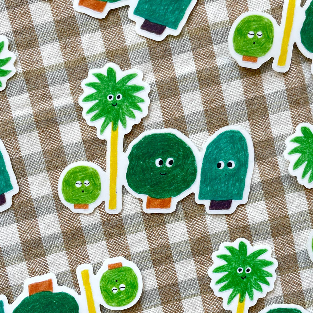 Sticker - Four Trees