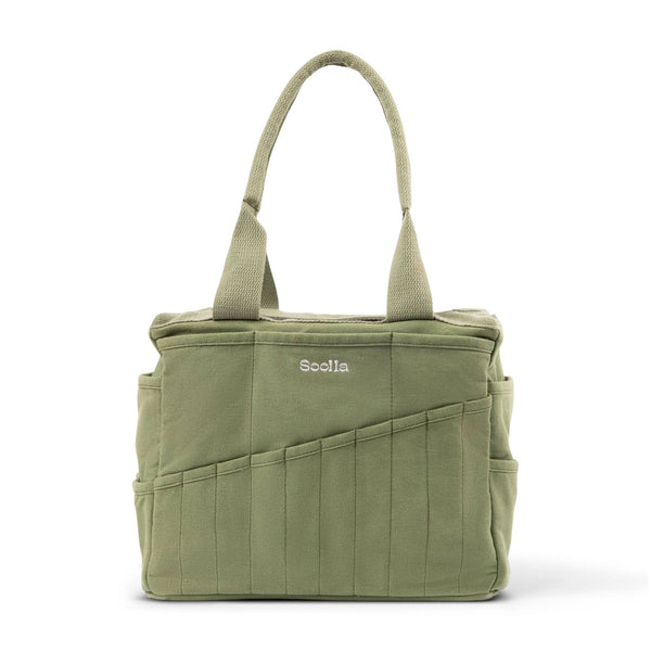 Soolla Studio Artist Bag, Ganja Green, Art Supplies Bag