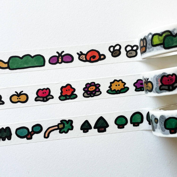 Washi Tape - Snail and Friends