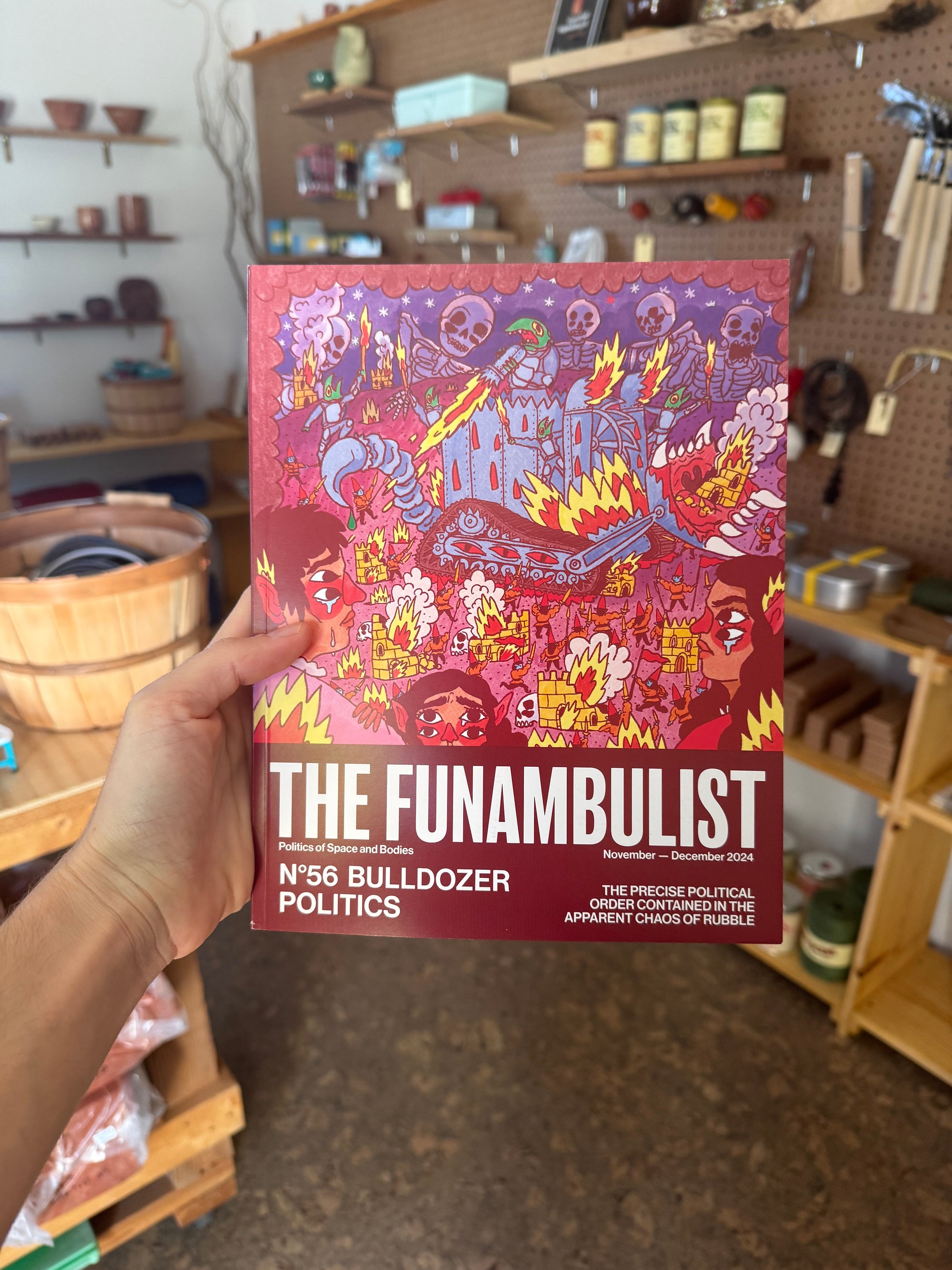 The Funambulist: Bulldozer Politics N°56