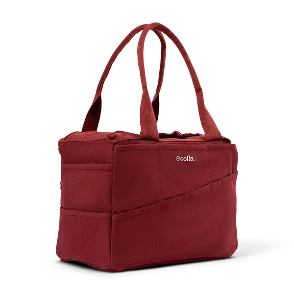 Soolla - Soolla Studio Artist Bag, Sangria, Knitting Crochet Yarn Bag