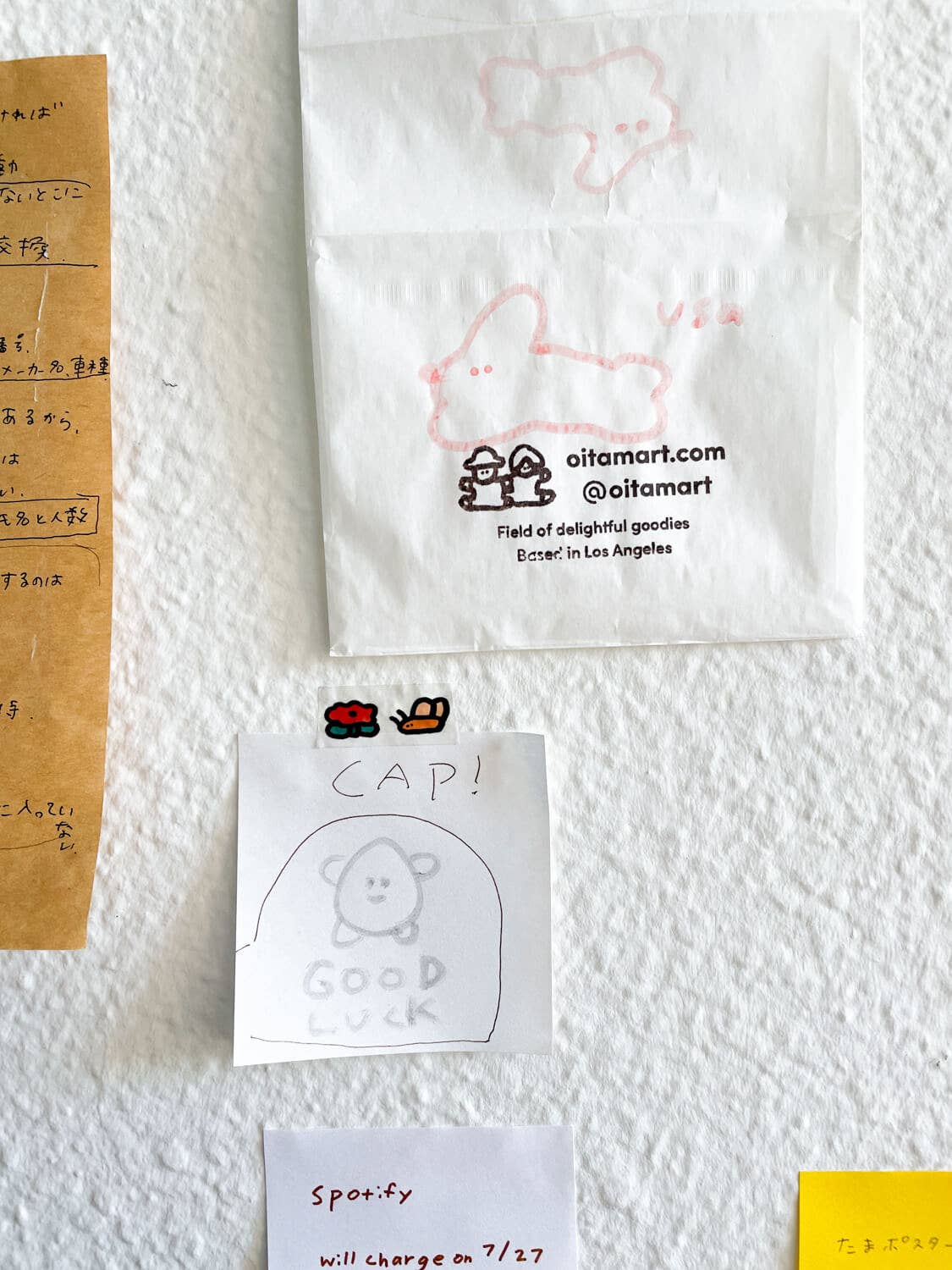 Washi Tape - Snail and Friends