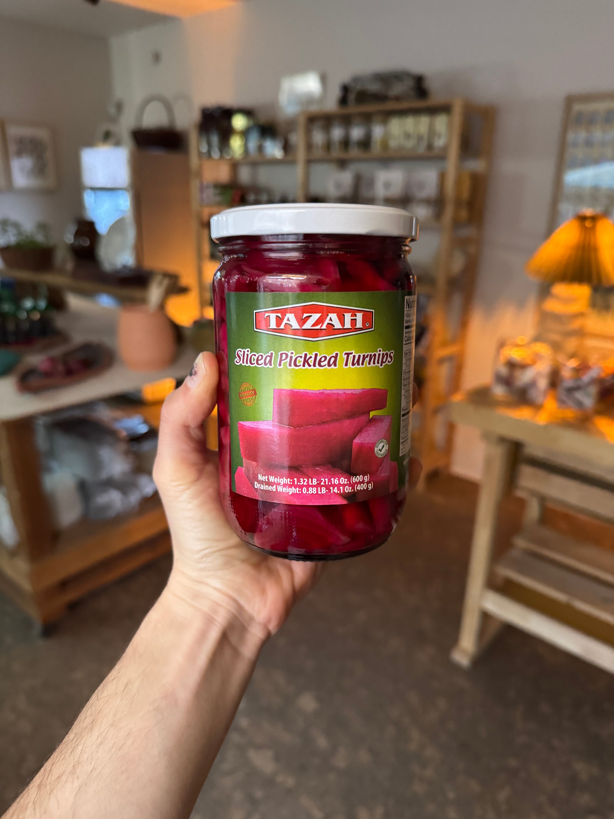 Lebanese Pickled Turnips