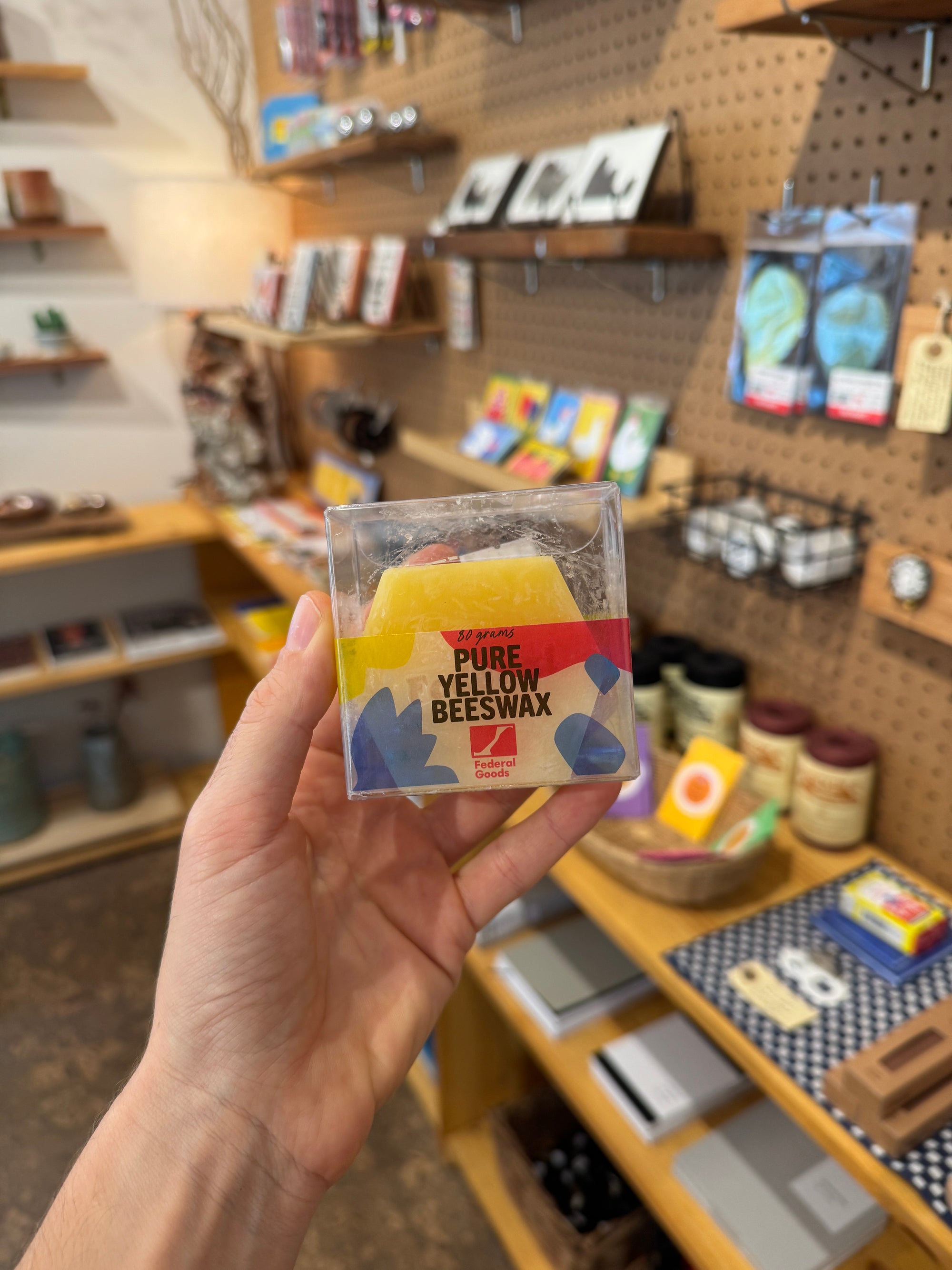 Pure Yellow Beeswax, 80 g