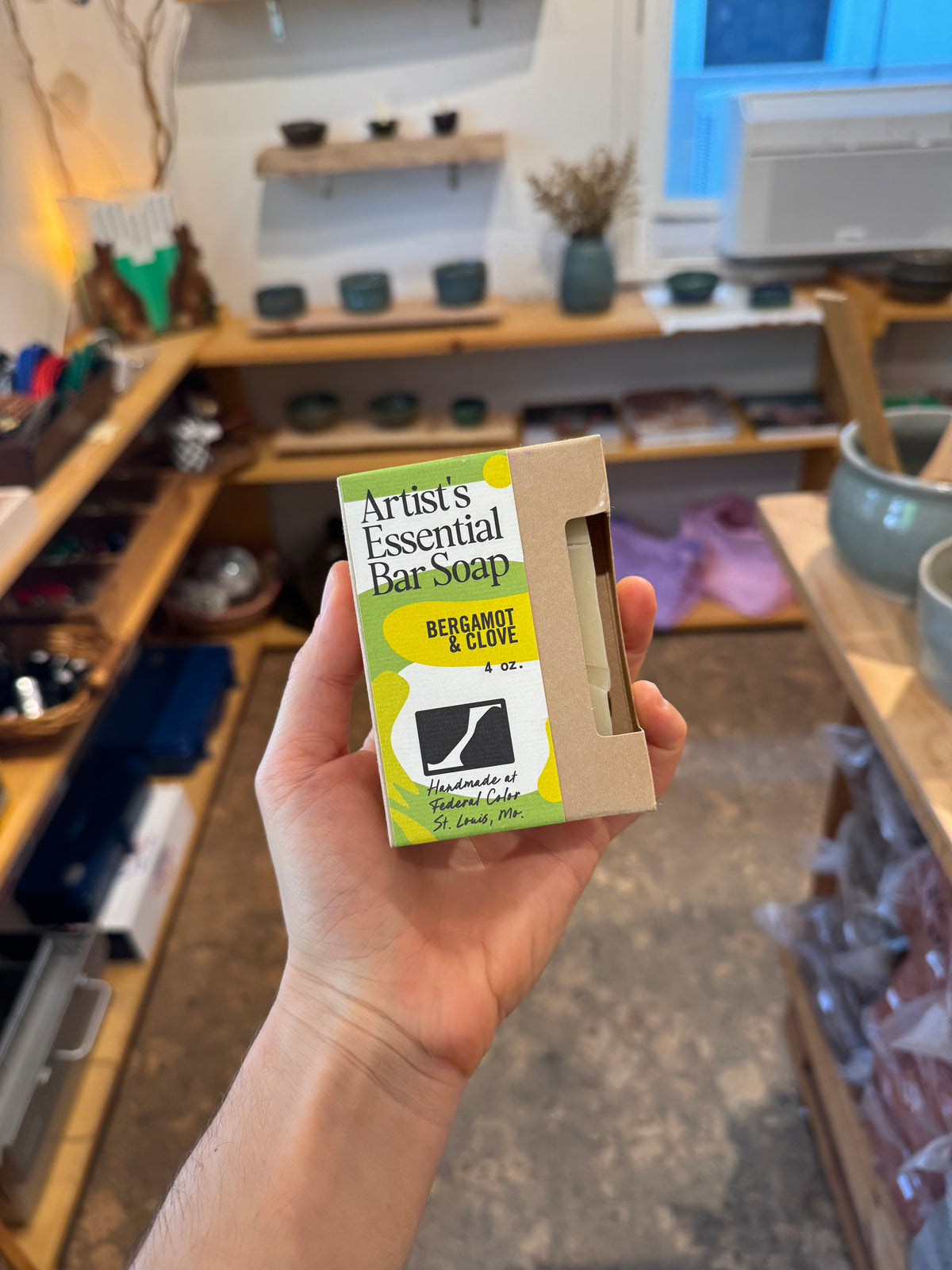 Artist's Essential Bar Soap, Bergamot & Clove