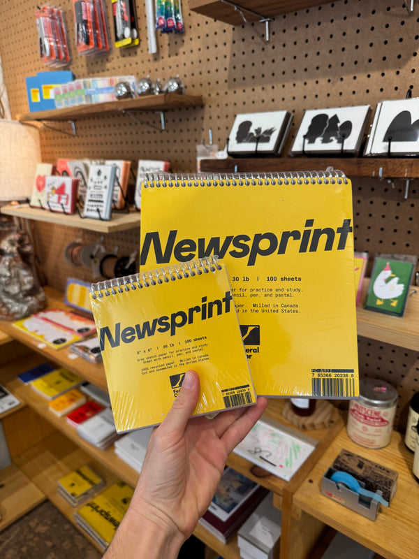 Newsprint Notebook