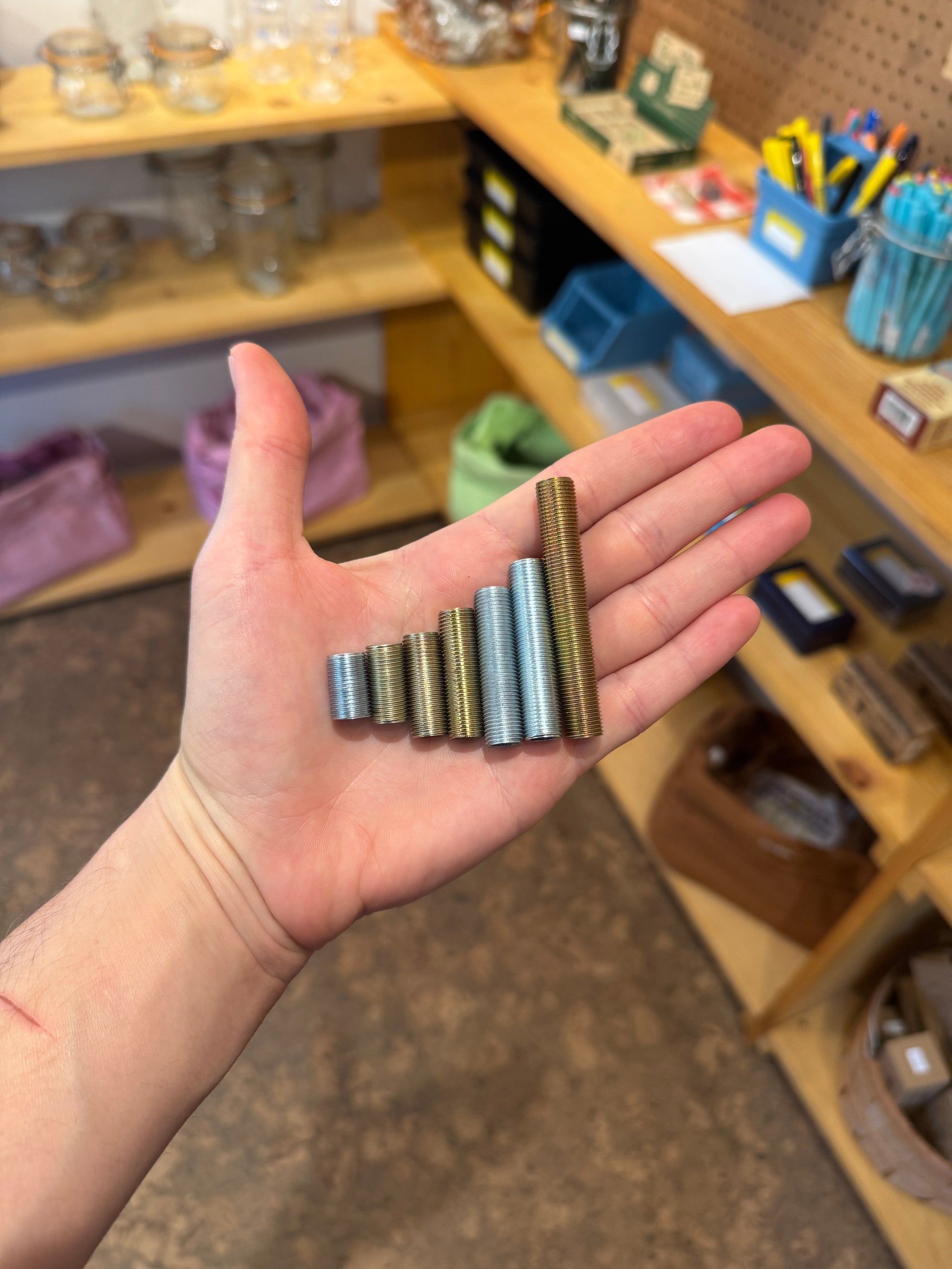 Lamp Parts: Treaded Rods