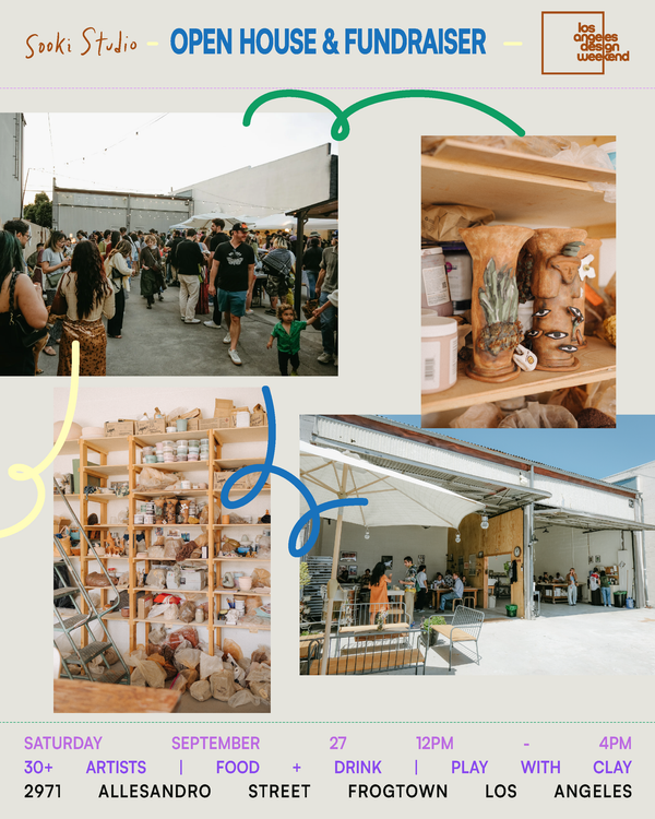 Sooki Studio Open House - Sept 27