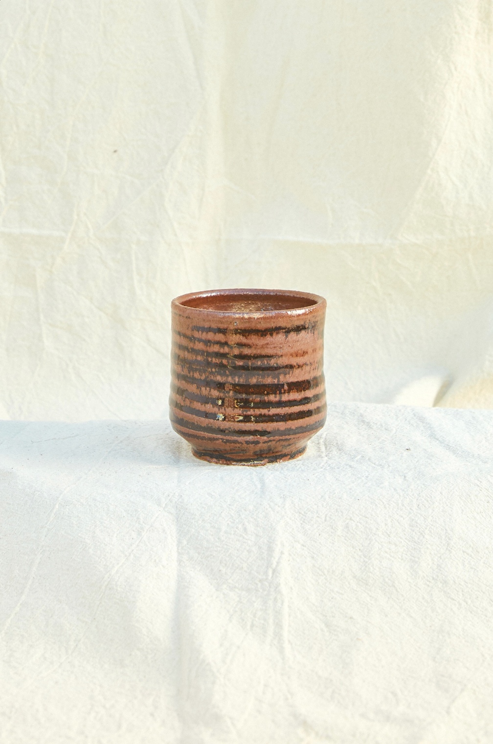 Amber Celadon Cups