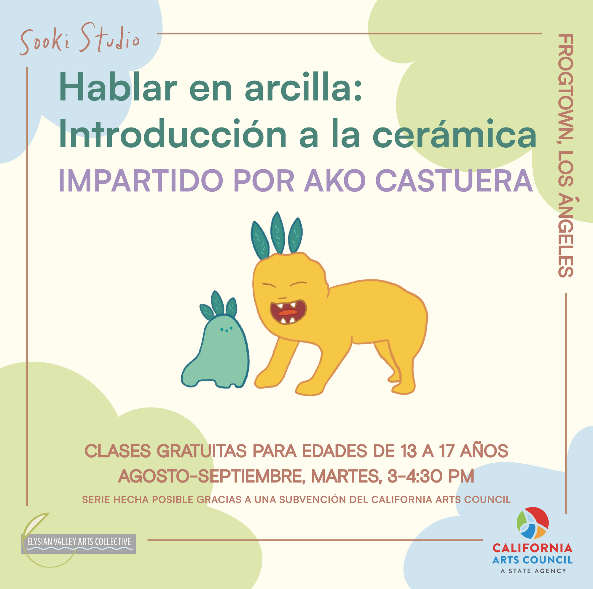 Speaking in Clay: Intro to Ceramics For Youth Ages 13-17