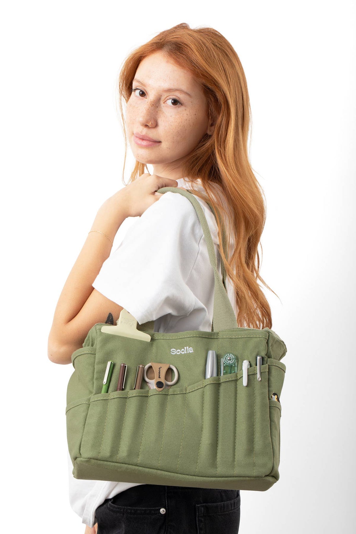 Soolla Studio Bag, Cinnamon, Pottery Tool Bag