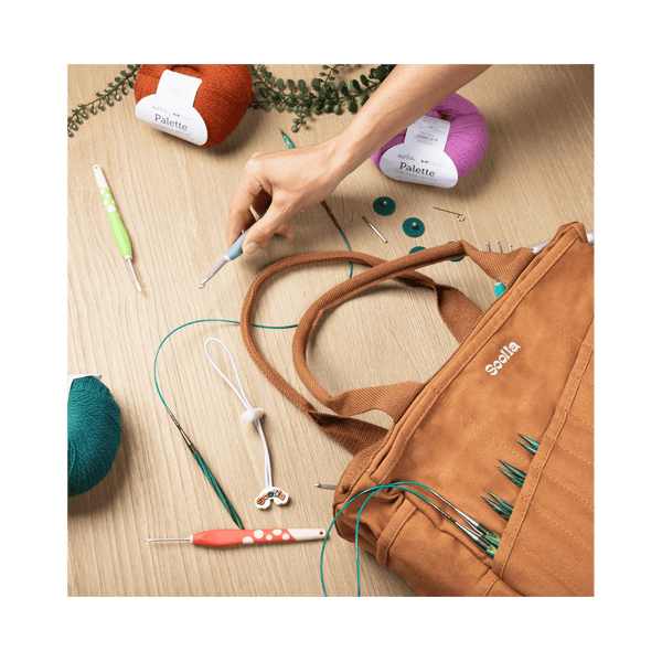 Soolla Studio Bag, Cinnamon, Pottery Tool Bag