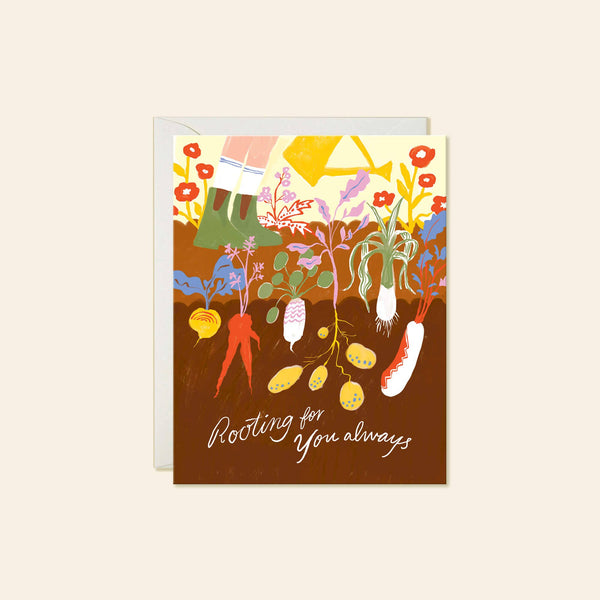 Rooting For You – Garden Encouragement Card