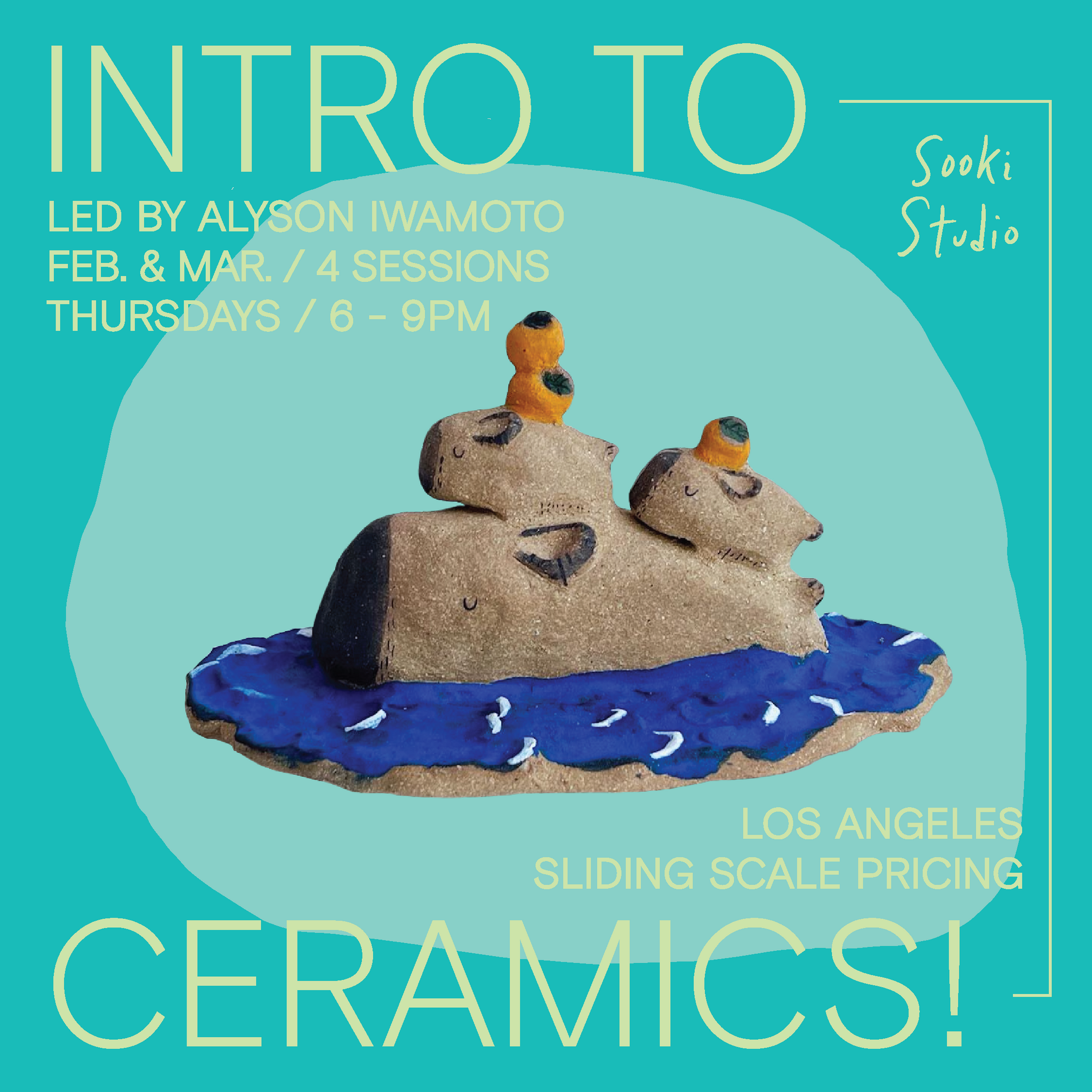 Clay Exploration: Intro to Ceramics with Alyson Iwamoto