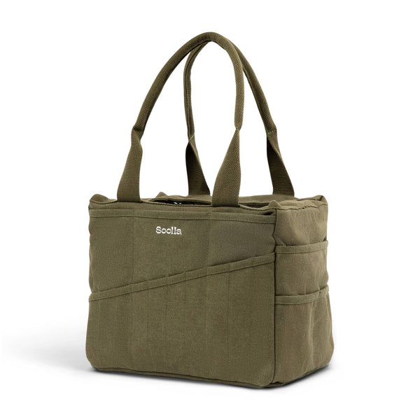 Soolla Studio Artist Bag, Forest Green, Craft Tool Bag
