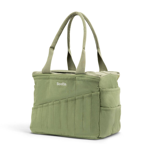 Soolla Studio Artist Bag, Ganja Green, Art Supplies Bag