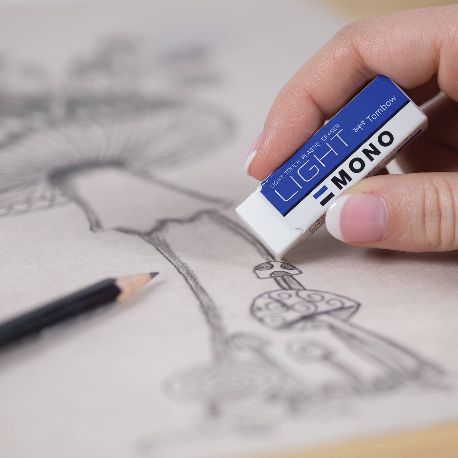 MONO Light Eraser - 40PC Display Box