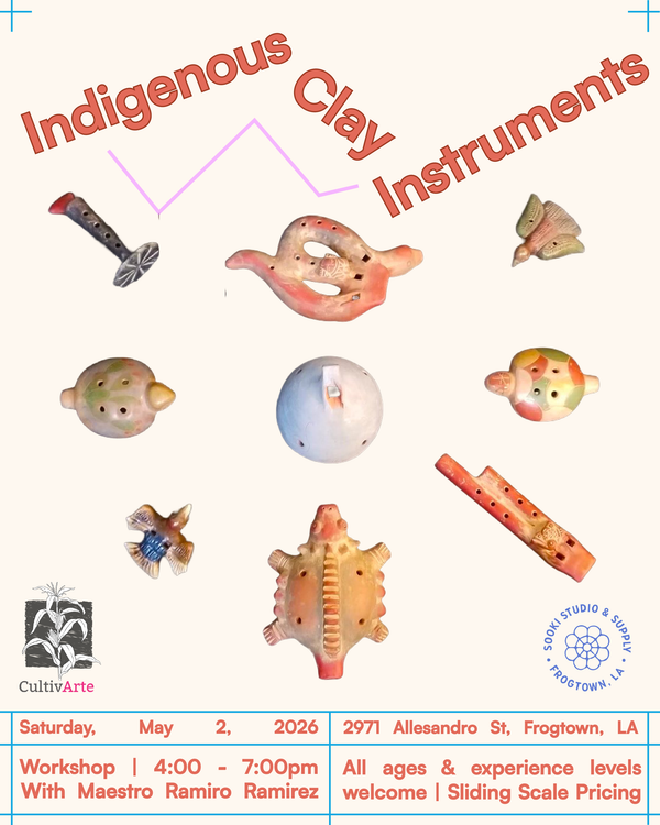 Intro to Indigenous Clay Instruments Workshop - May 2