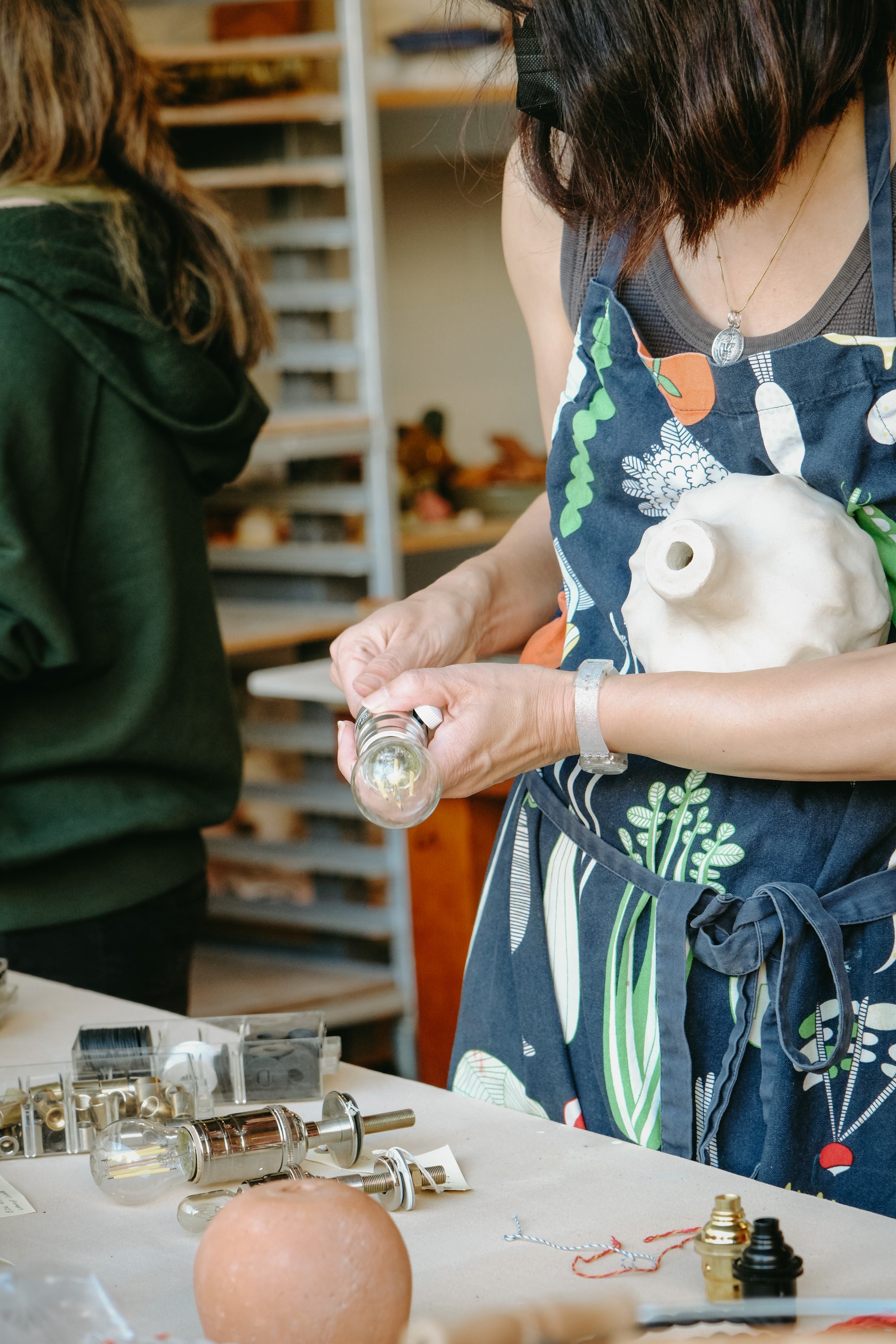 Sculpting Light: Ceramic Lamps - Sept.
