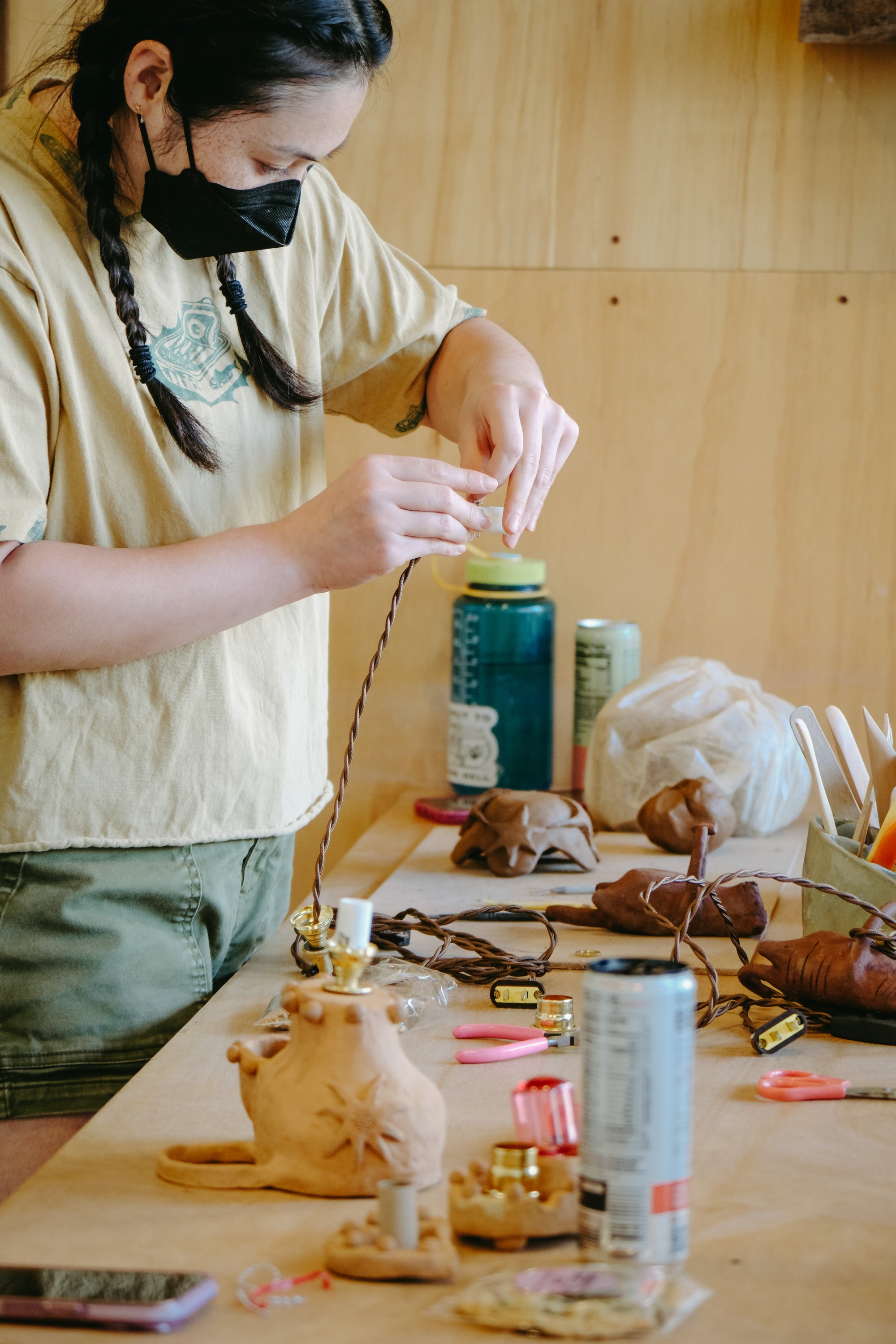Sculpting Light: Ceramic Lamps - Sept.