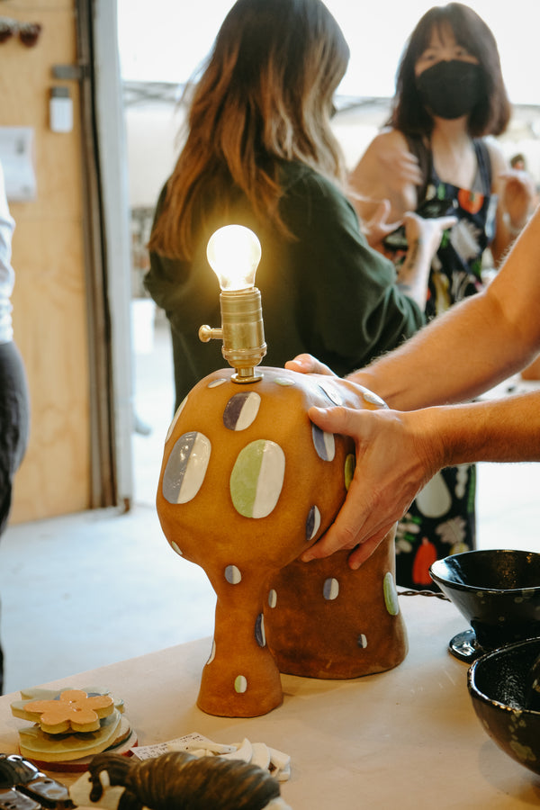 Sculpting Light: Ceramic Lamps - Sept.
