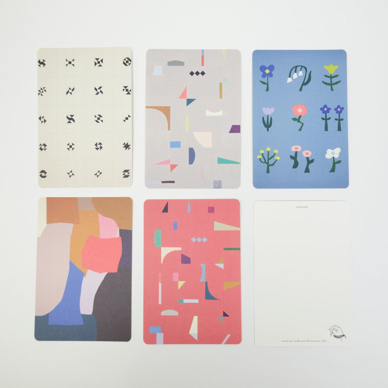 Kione Kochi Patchwork Postcards