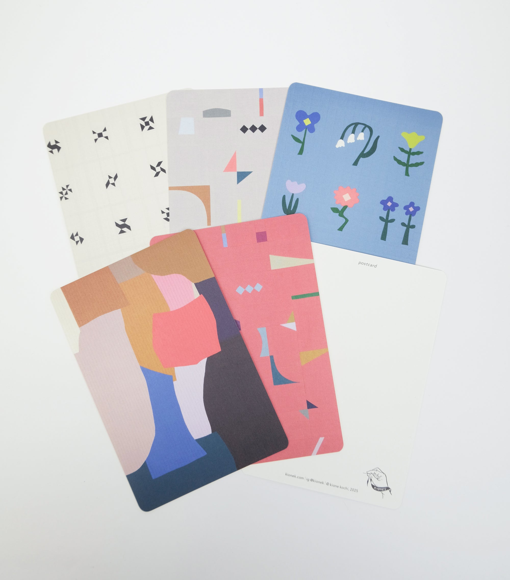 Kione Kochi Patchwork Postcards