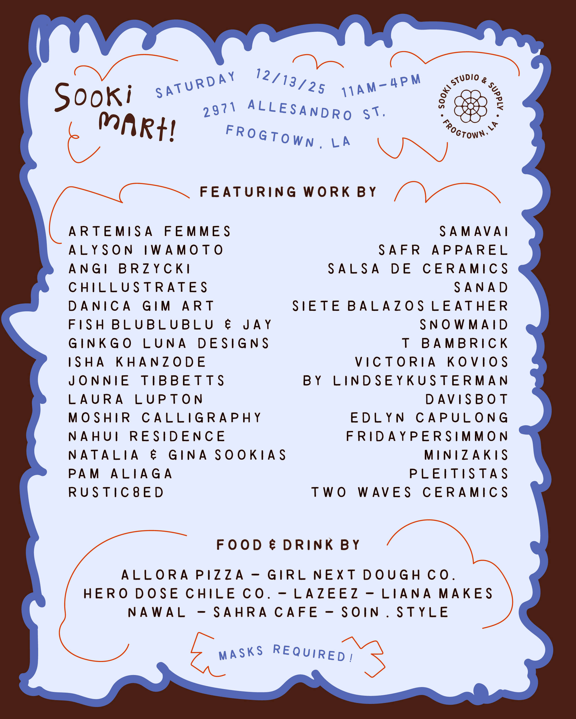 Sooki Mart: Holiday Edition 12/13